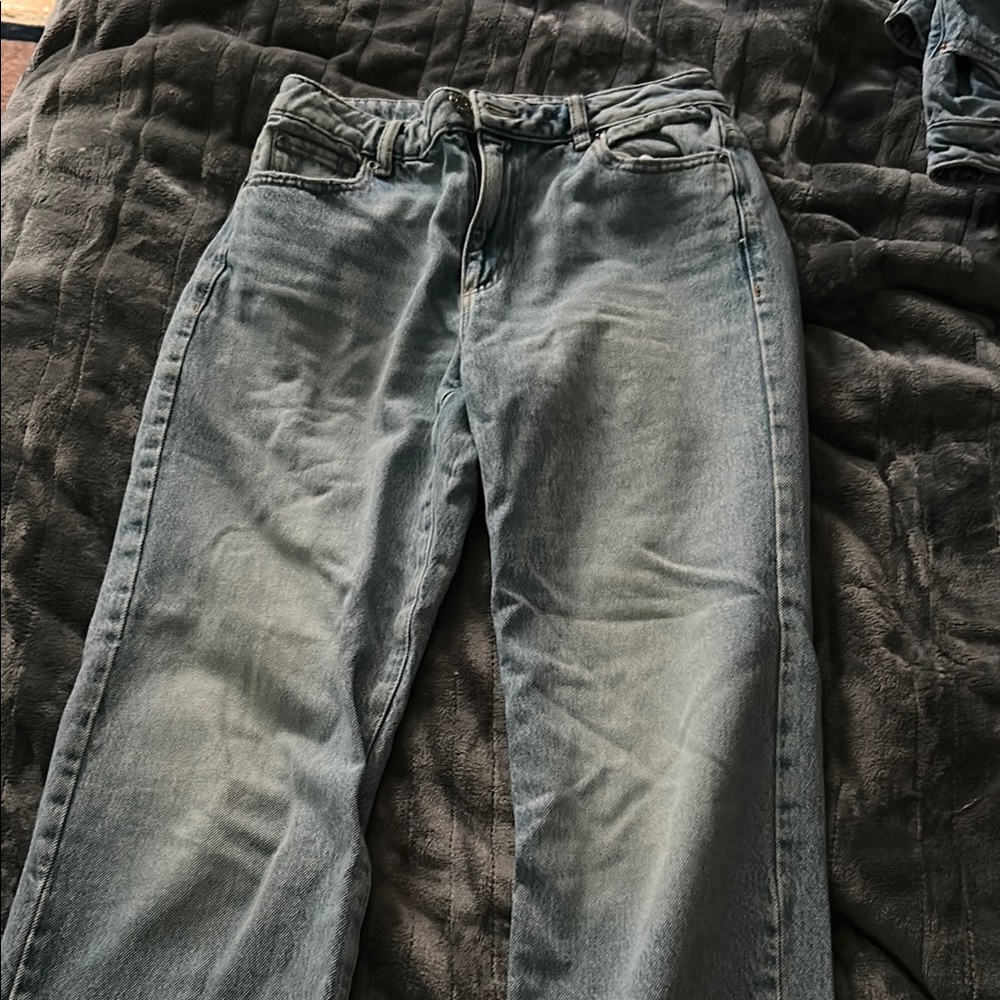 90s straight leg Blue Jeans - Garage
